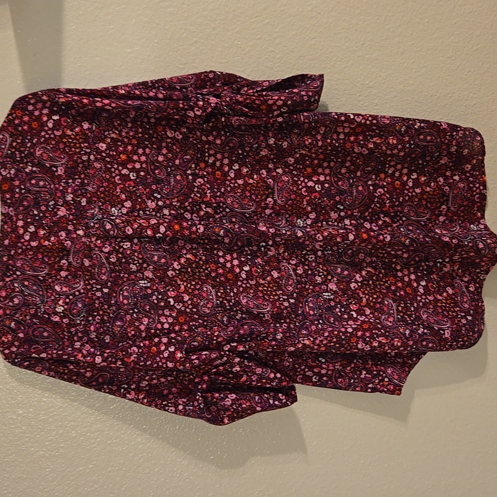 Torrid Paisley Harper Tunic Blouse - Picture 6 of 7